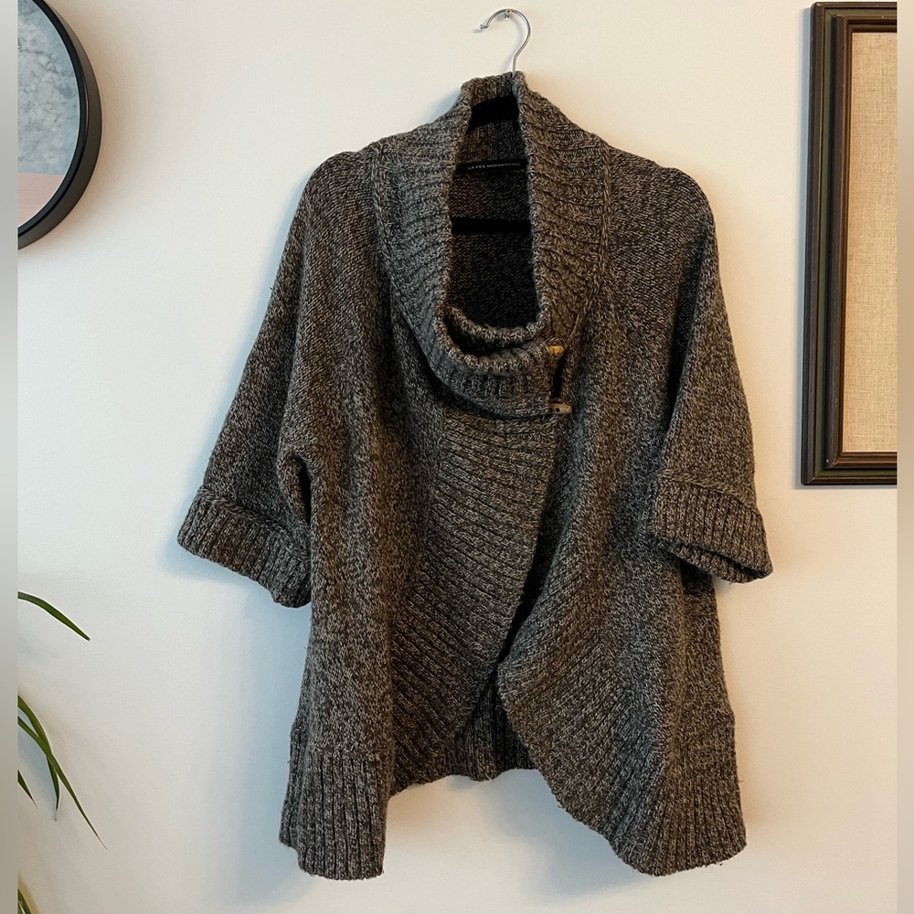 LA FÉE MARABOUTÉE Cowl Neck Oversized Sweater/Duster (GONE)